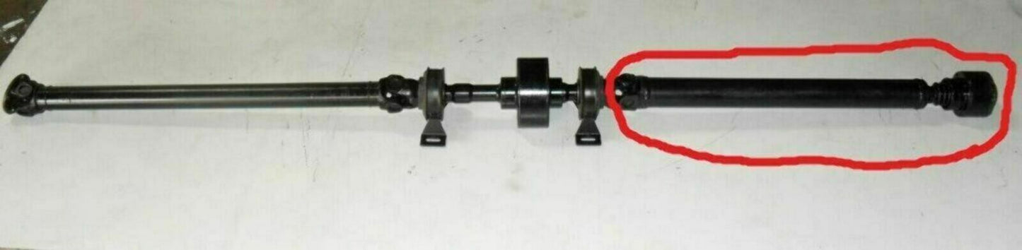 Land Rover Freelander Three Piece New Tailshaft - Only circled part available | B & Z Tailshafts